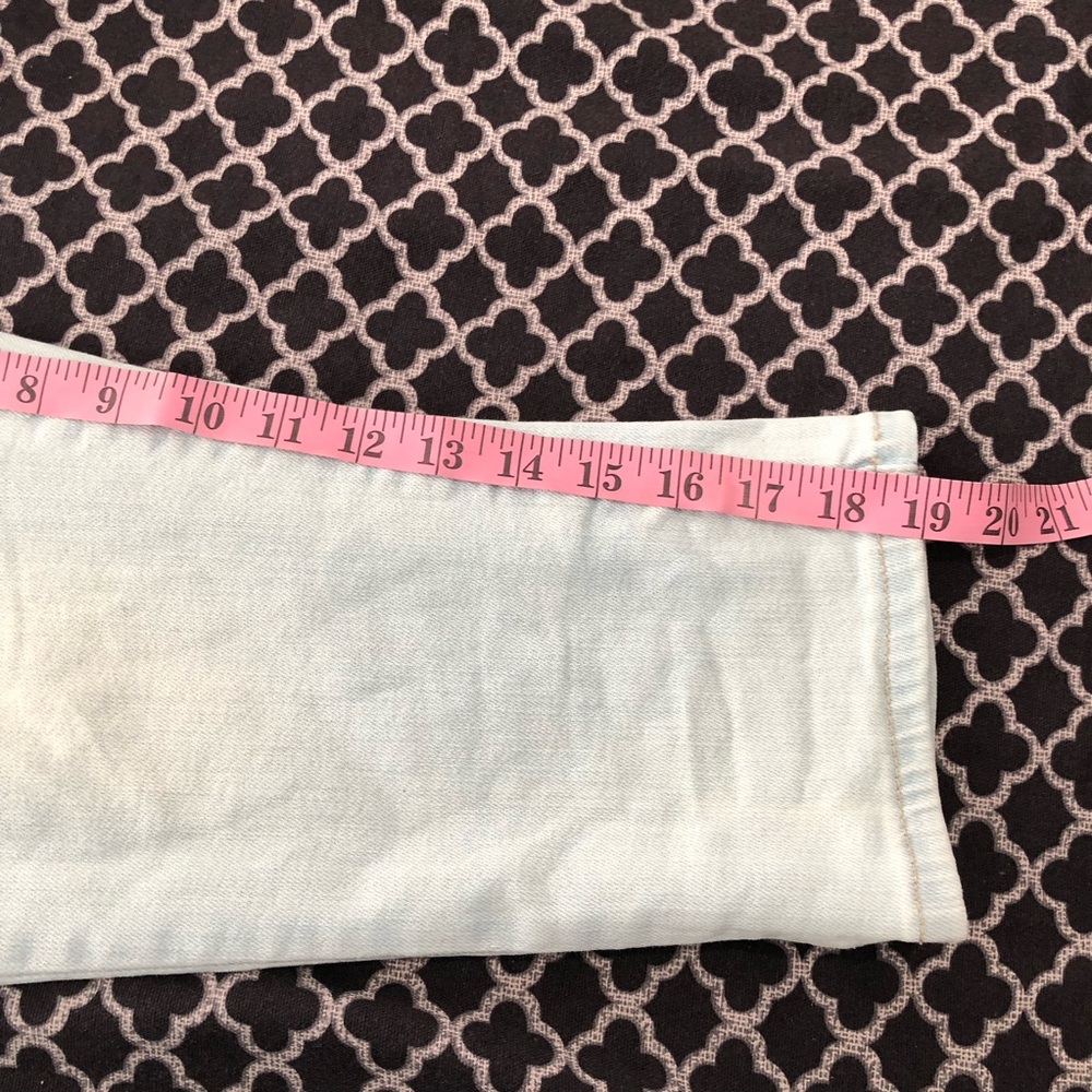 Judy Blue Light Wash Skinny Fit Capri Jeans Size 15/32 High Rise JB88240 H28 - Picture 6 of 6